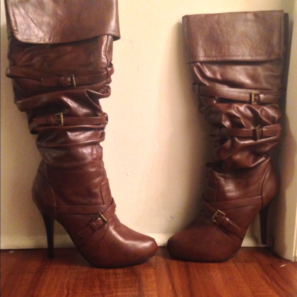 Sexy chocolate  brown Women Boots